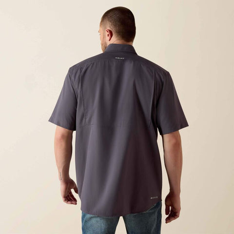 Ariat Men's VentTEK Classic Fit Shirt - Charcoal