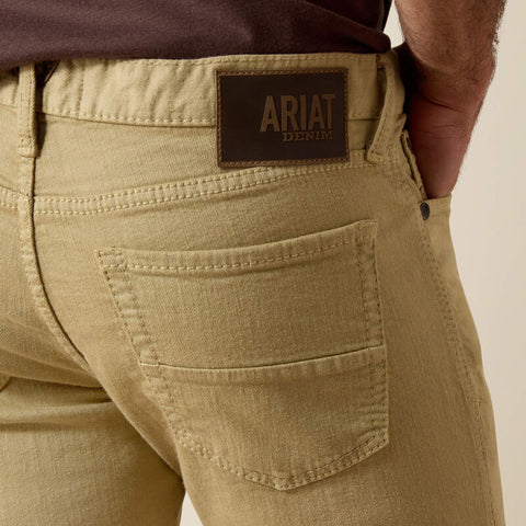 Ariat Men's M7 Grizzly Straight Jean in Dark Khaki