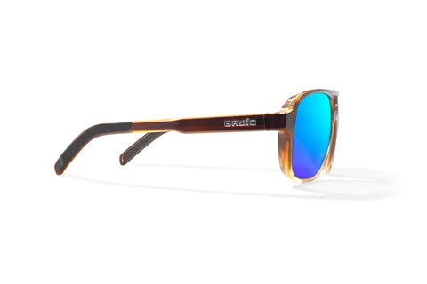 Bajio 12 South Large Fit Blue Mirror Lens Sunglasses
