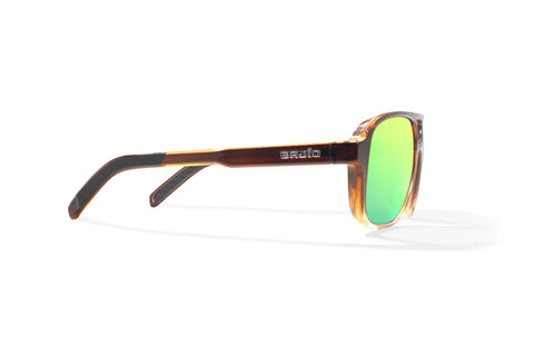 Bajio 12 South Large Fit Green Mirror Lens Sunglasses