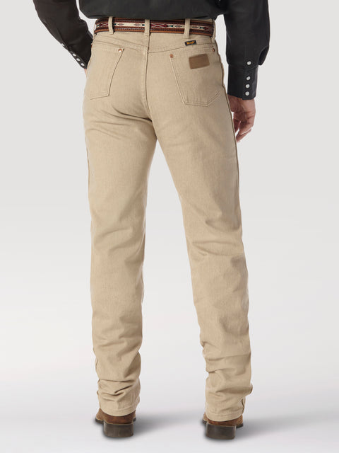 Wrangler® Cowboy Cut® Original Fit Jean in Prewashed Tan