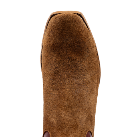 Men's Horse Power Top Hand Waxy Commander with 13" Weathered Red Goat Top