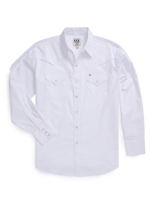 Men's Ely Cattleman Pro Long Sleeve Stretch Vented Western Shirt