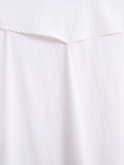 Men's Ely Cattleman Short Sleeve Solid White Western Shirt