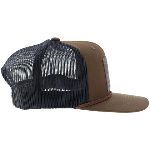HOOEY "Liberty Roper" Brown/Black w/Leather Patch