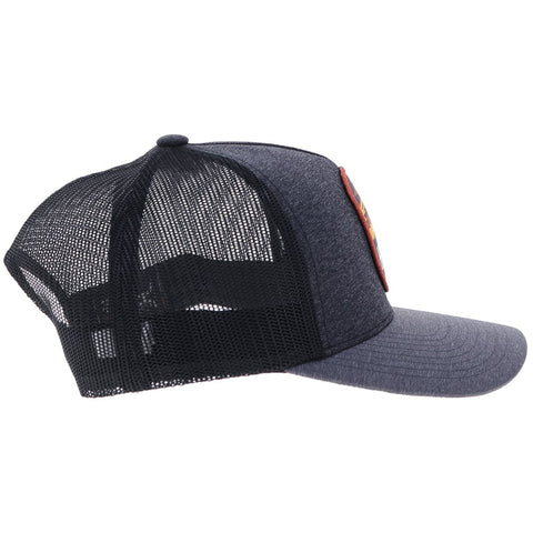 Hooey "Cheyenne" Hat Charcoal/Black