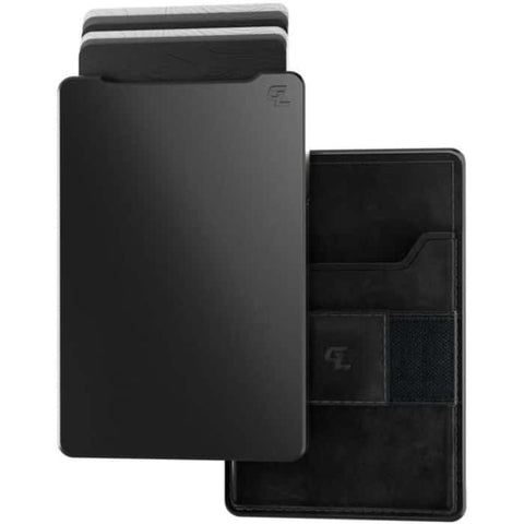 Groove Life 3.0 Wallet- Black- Black Leather Nano Attachment