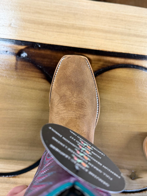 Macie Bean Top Hand 13" Roughout Purple Nashville