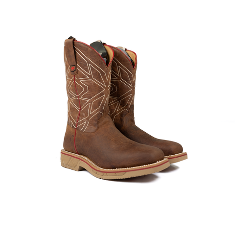 Horse Power Steel Toe Bison Work Boots