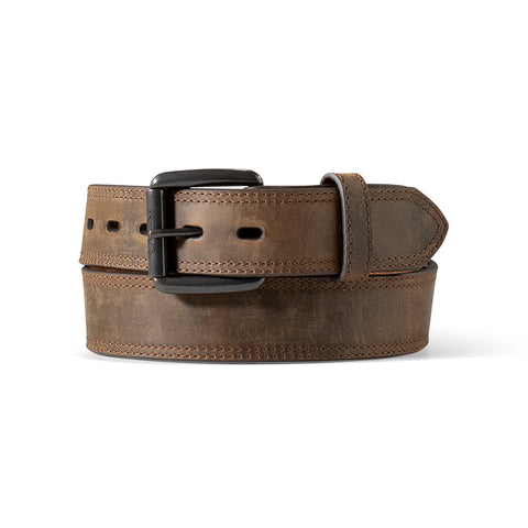 Ariat Men's Belt 1 1/2"DistInsetLogoBR