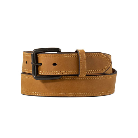 Ariat Men's Belt 1 1/2"RollerBckl2rowStitchMB