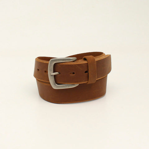 Ariat Men's Belt 1 1/2"BevEdgEmbLogoMB