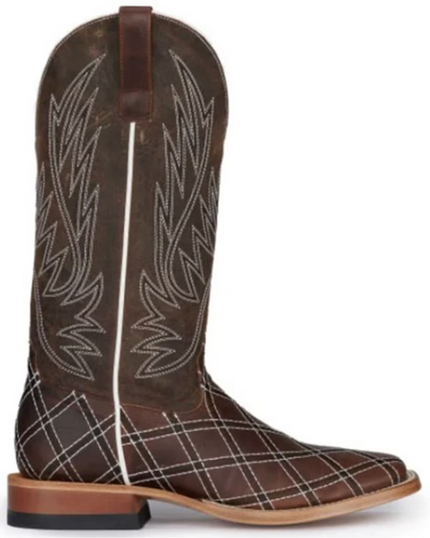 Horse Power Men's Sabotage Moka Patchwork Cowboy Boots