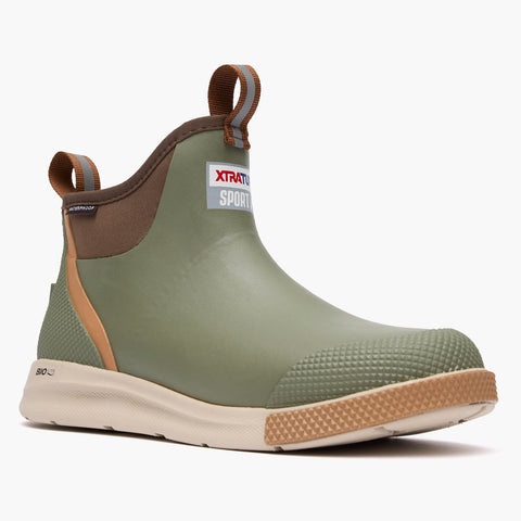 XTRATUF Men's Ankle Deck Boot Sport – OLIVE