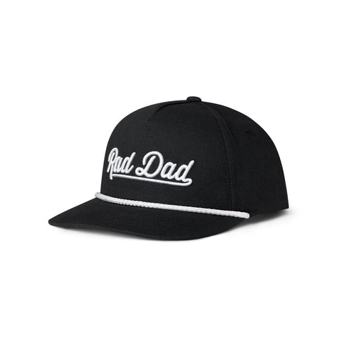 Burlebo Cap - Classic Rad Dad - Black