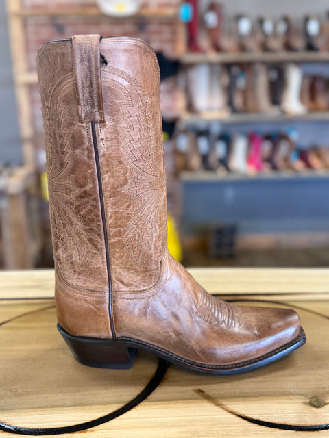 Lucchese Men's Crayton Tan Mad Dog
