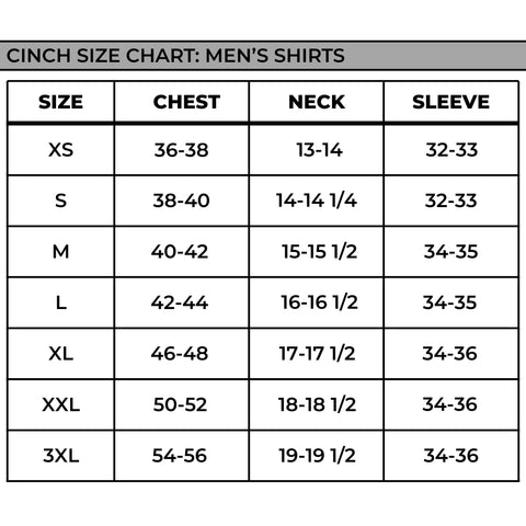 Cinch Men's Grey Stripe Modern Fit Pearl Snap Long Sleeve Shirt