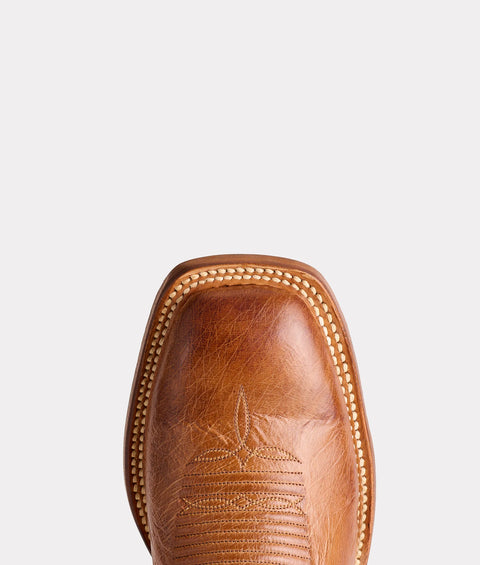 Lucchese Men's Lance Barnwood Ostrich Horseman