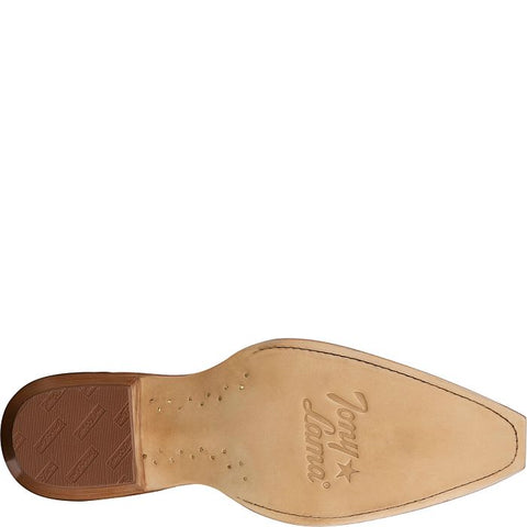 Tony Lama Jess 15" Cognac Snip Toe Cowgirl Boot