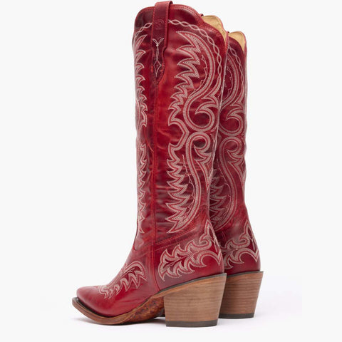 Durango Women's Crus Tall Western Boot Crimson Red