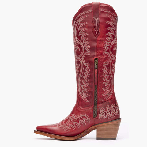 Durango Women's Crus Tall Western Boot Crimson Red