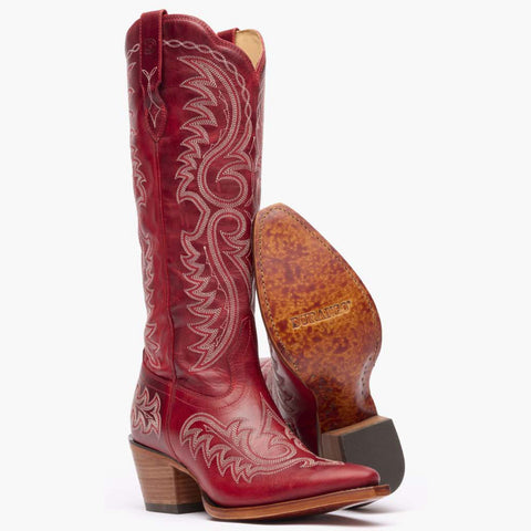 Durango Women's Crus Tall Western Boot Crimson Red