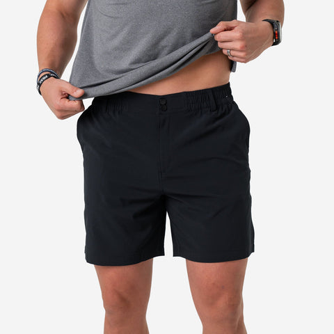 Burlebo Men's Everyday Short - Black - Retro Duck Camo