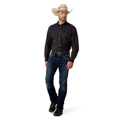 Ariat Men's Wrinkle Free Solid Shirt