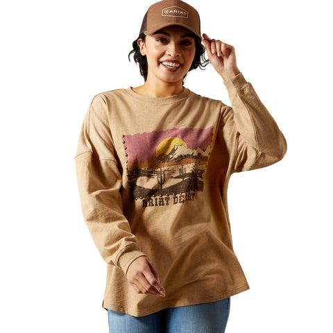 Ariat Women's Canvas Oversized T-Shirt
