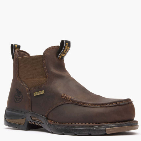 Georgia Boot Men's Athens Chelsea Waterproof Work Boot
