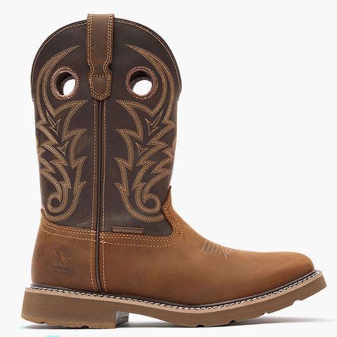 Georgia Boot Men's Core 37 Western 11" Waterproof Pull-On Work Boot