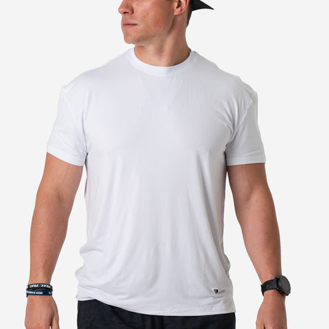 Burlebo Men's Go To Tee - Classic White