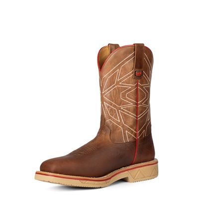 Horse Power Distressed Bison Work Boots