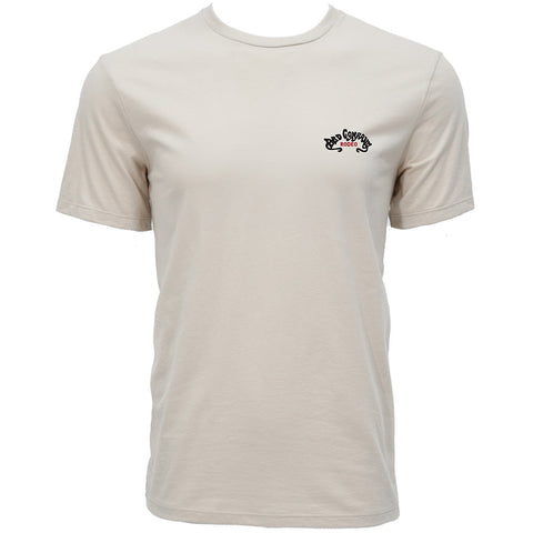 Bad Company T-shirt Cream w/Red & Cream Logo