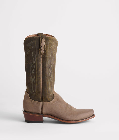 Lucchese Mens's Brazos Shell Nubuck