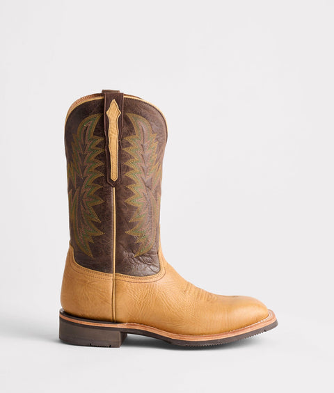 Lucchese Men's Rudy Tan Shrunken Shoulder