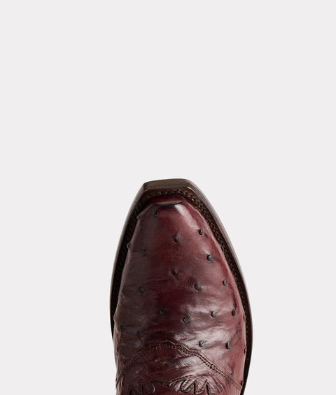 Lucchese Women's Augusta Redwood Ostrich