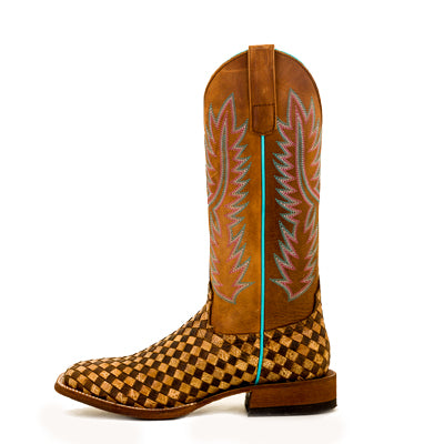 Macie Bean Solo Shot Square Toe Cowgirl Boot