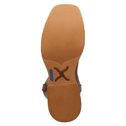 Twisted X Men's 11" Tech X Caiman Print Square Toe Cowboy Boot