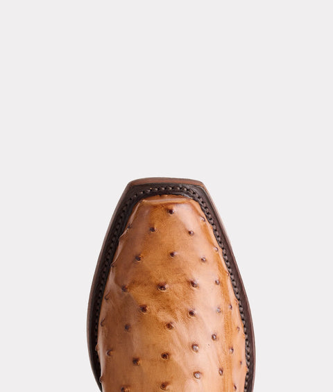Lucchese Men's Luke Barnwood Ostrich