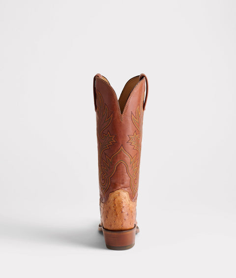 Lucchese Women's Dolly Ostrich Barnwood
