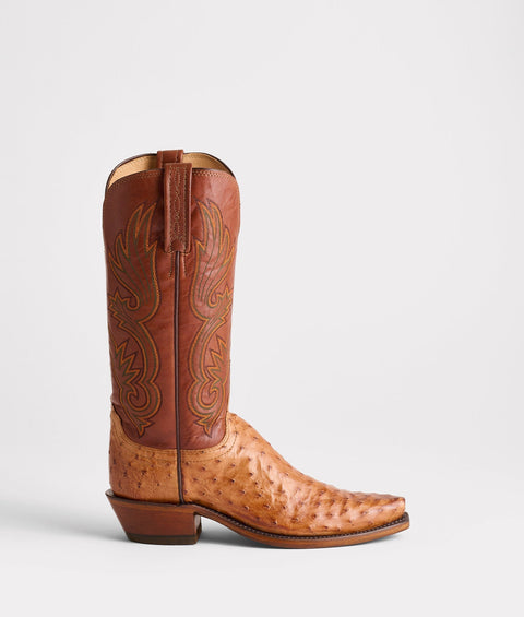 Lucchese Women's Dolly Ostrich Barnwood