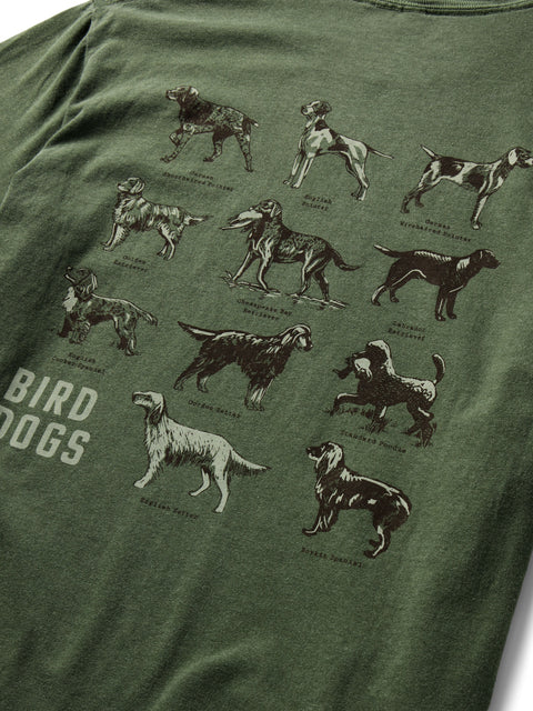 Duck Camp Bird Dogs Tee - Willow
