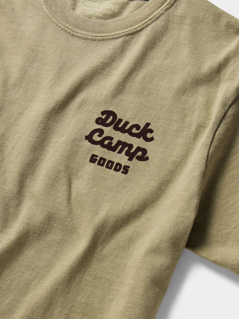 Duck Camp DC Shop Tee - Vintage Khaki