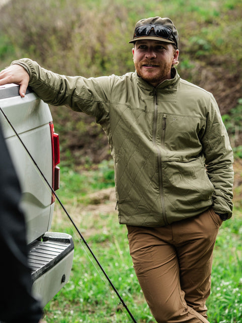 Duck Camp Men's Airflow Insulated Jacket - Sagebrush