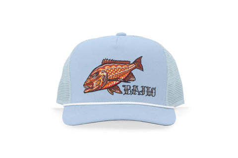 Bajio Snapper Curved Brim Trucker