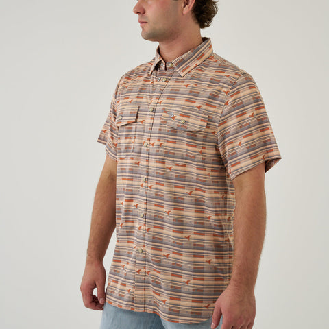 Burlebo Men's Performance Western Shirt - Duck Hunter Plaid