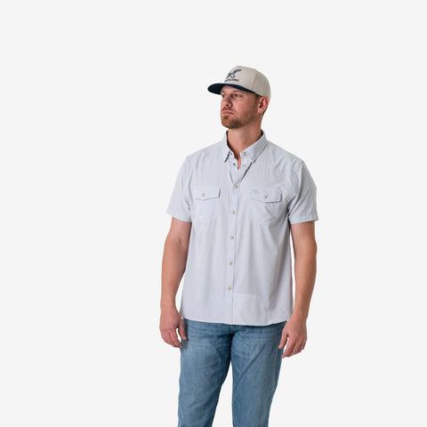 Burlebo Mens's Performance Western Shirt Pearl Snap
