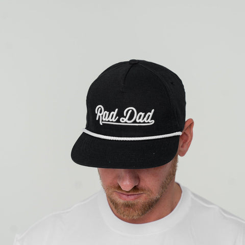 Burlebo Cap - Classic Rad Dad - Black