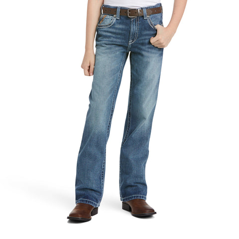 Ariat Boy's B4 Relaxed Coltrane Boot Cut Jean